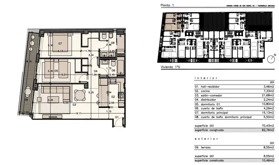 Penthouse mit Terrasse zum Verkauf in Avenida Condes de San Isidro 52, imagen 24