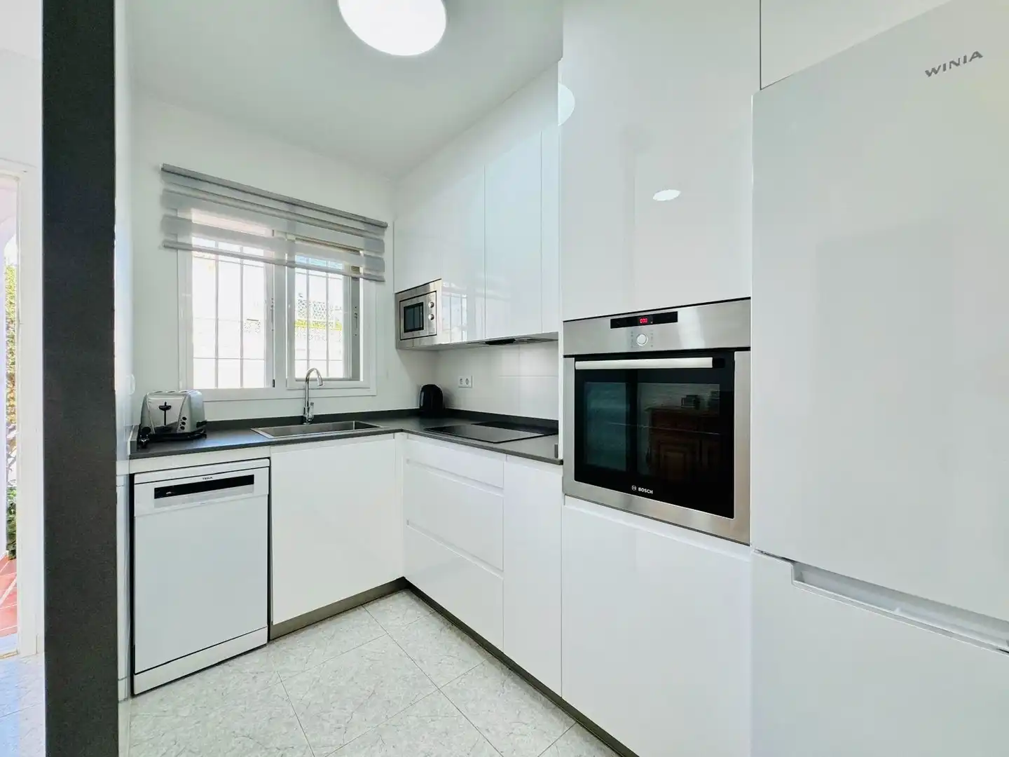 Cocina de Apartamento en venta en Torrox con Aire acondicionado y Piscina comunitaria
