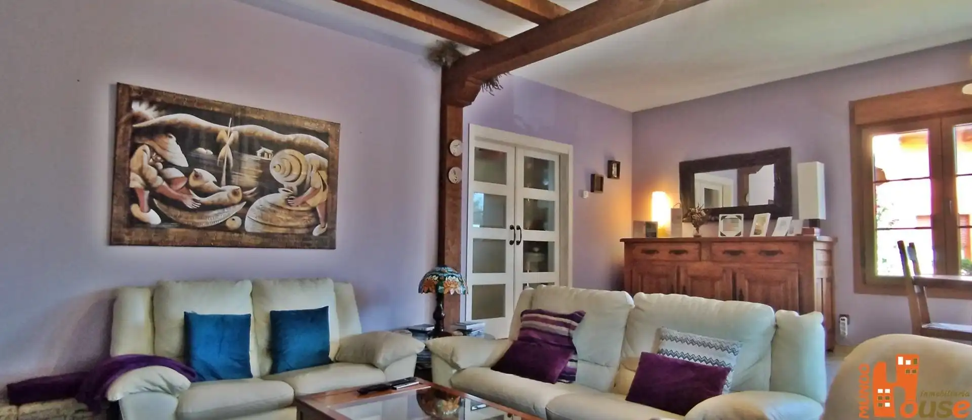 Sala de estar de Casa o chalet en venta en Real Sitio de San Ildefonso con Calefacción y Terraza