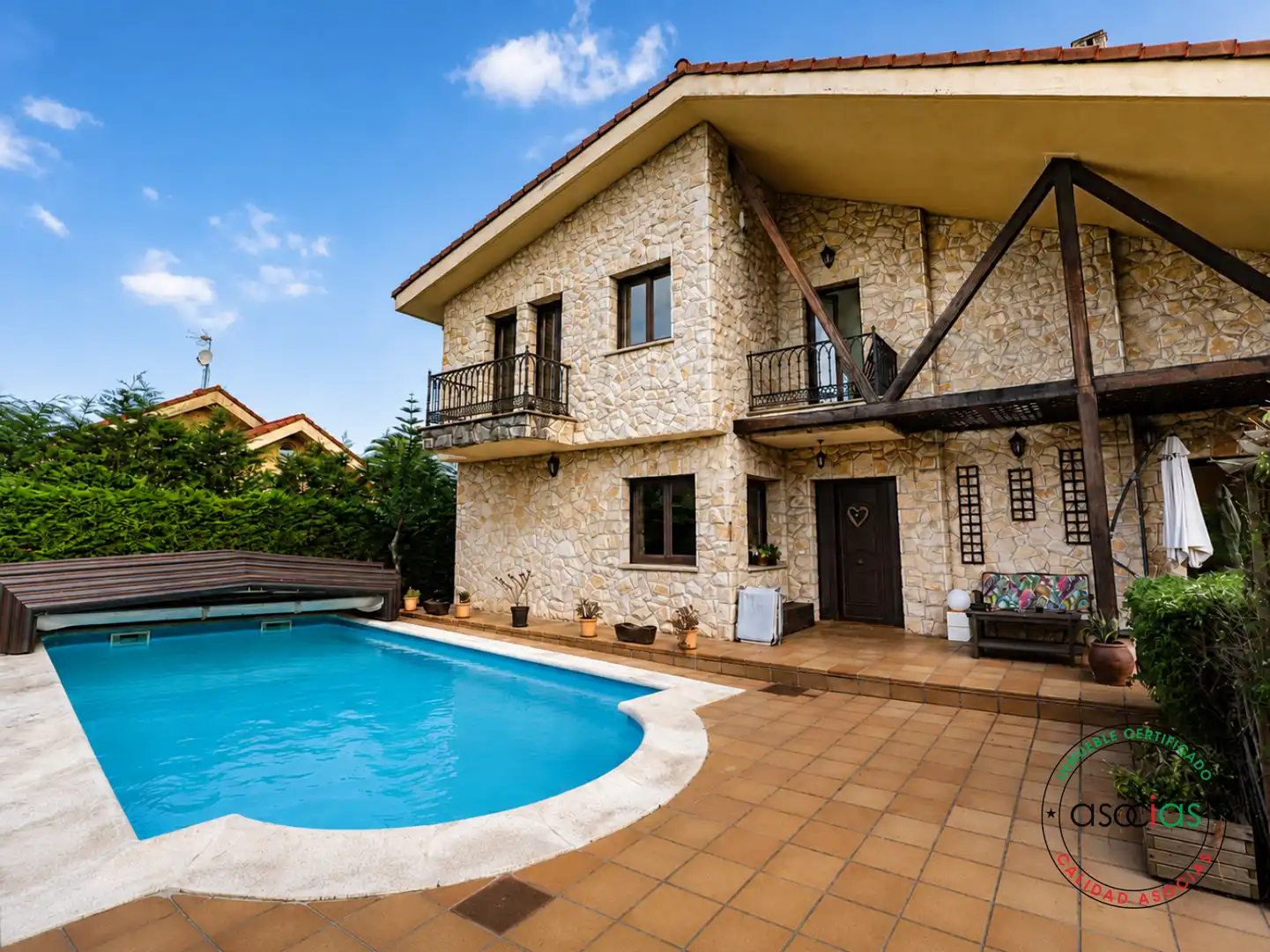 Piscina de Casa o chalet en venta en Gijón  con Calefacción, Terraza y Trastero