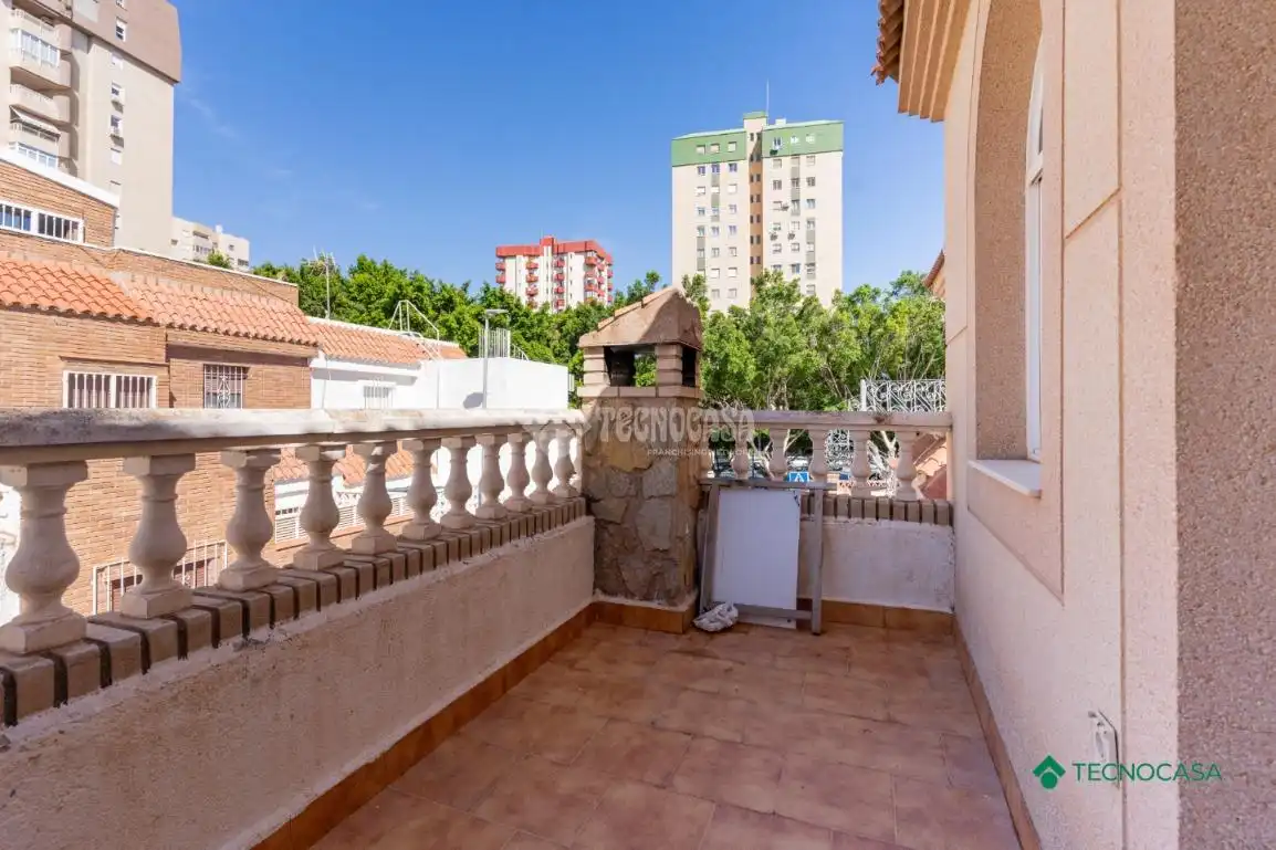 Terraza de Casa o chalet en venta en Roquetas de Mar con Aire acondicionado y Terraza