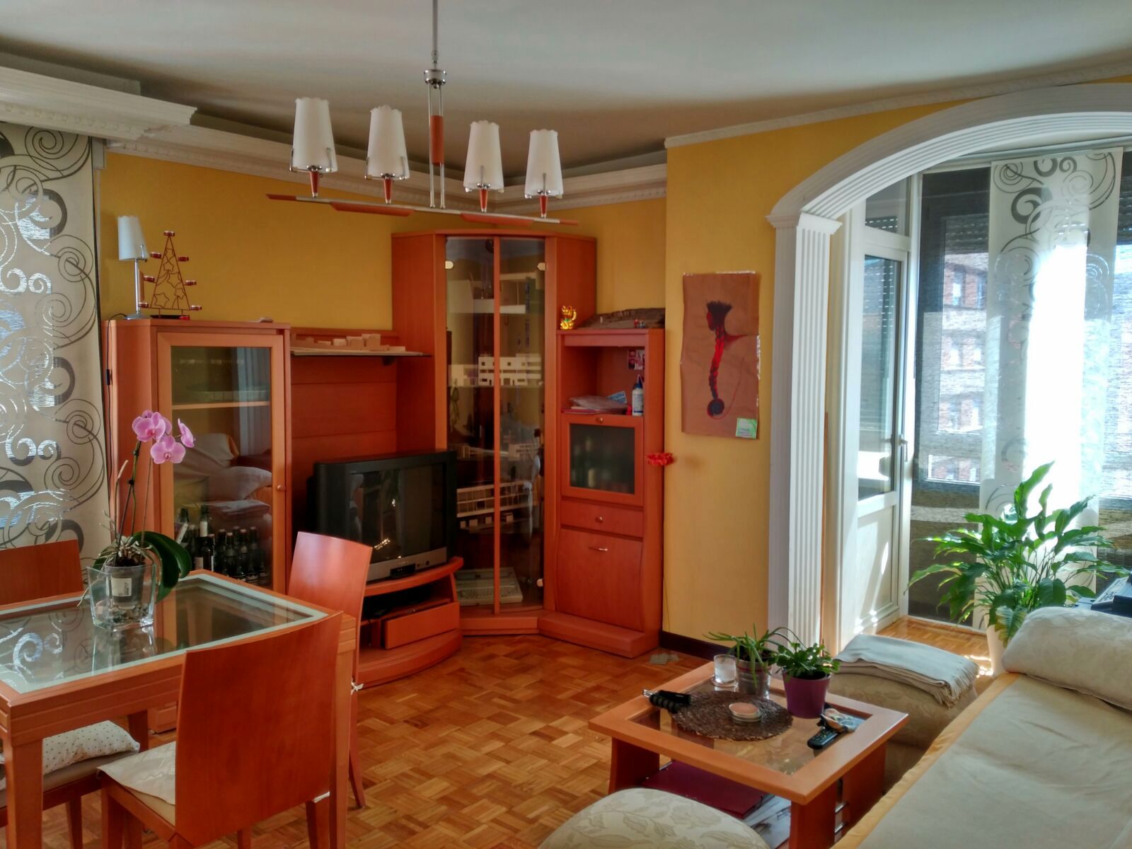 Living room of Flat to rent in Valladolid Capital  with Furnished