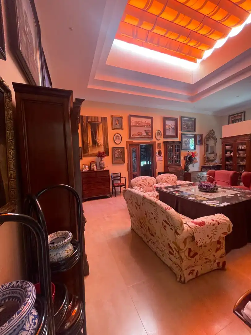 Sala de estar de Finca rústica en venta en Ayamonte con Jardín privado y Terraza
