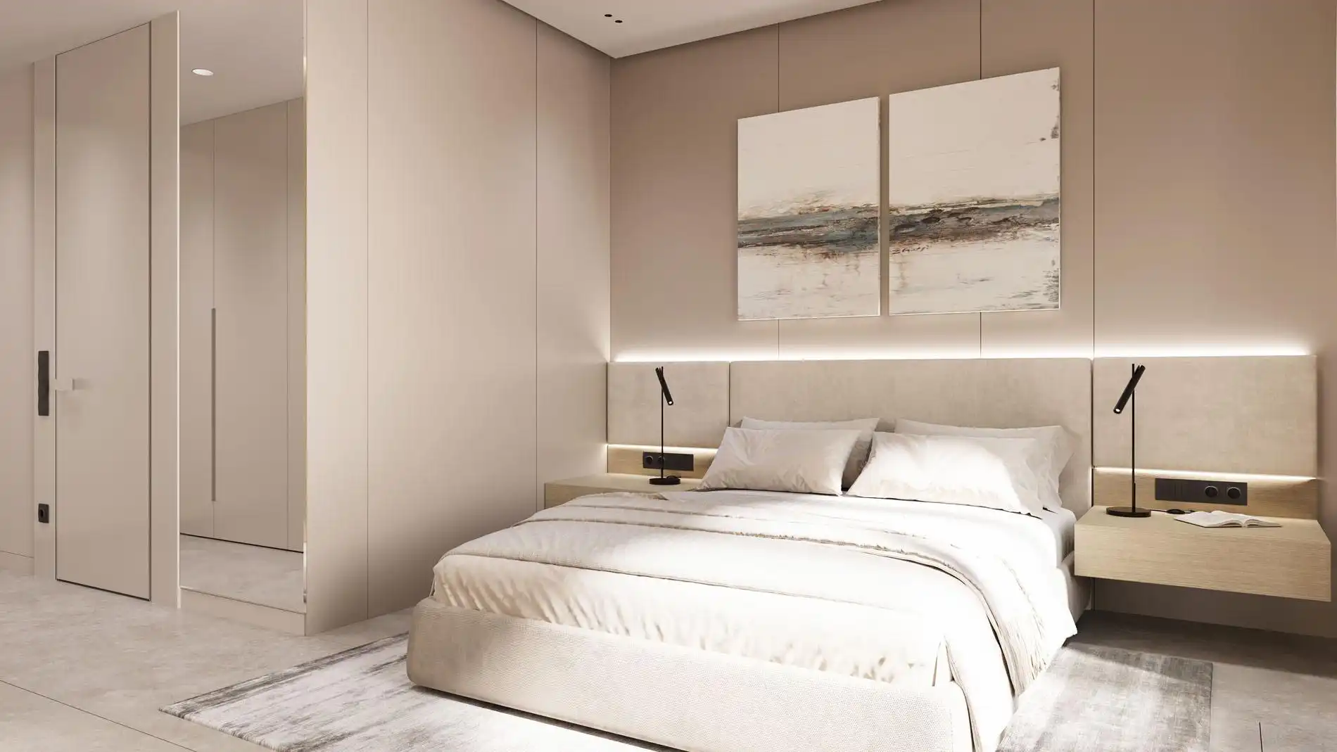 Bedroom of Apartments for sale in Estepona  with Air Conditioner, Heating and Private garden
