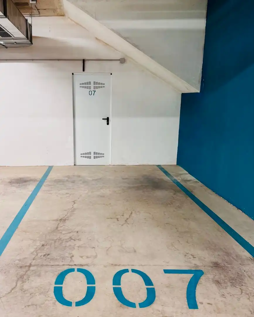 Parking of Flat for sale in Calpe / Calp  with Air Conditioner, Heating and Terrace
