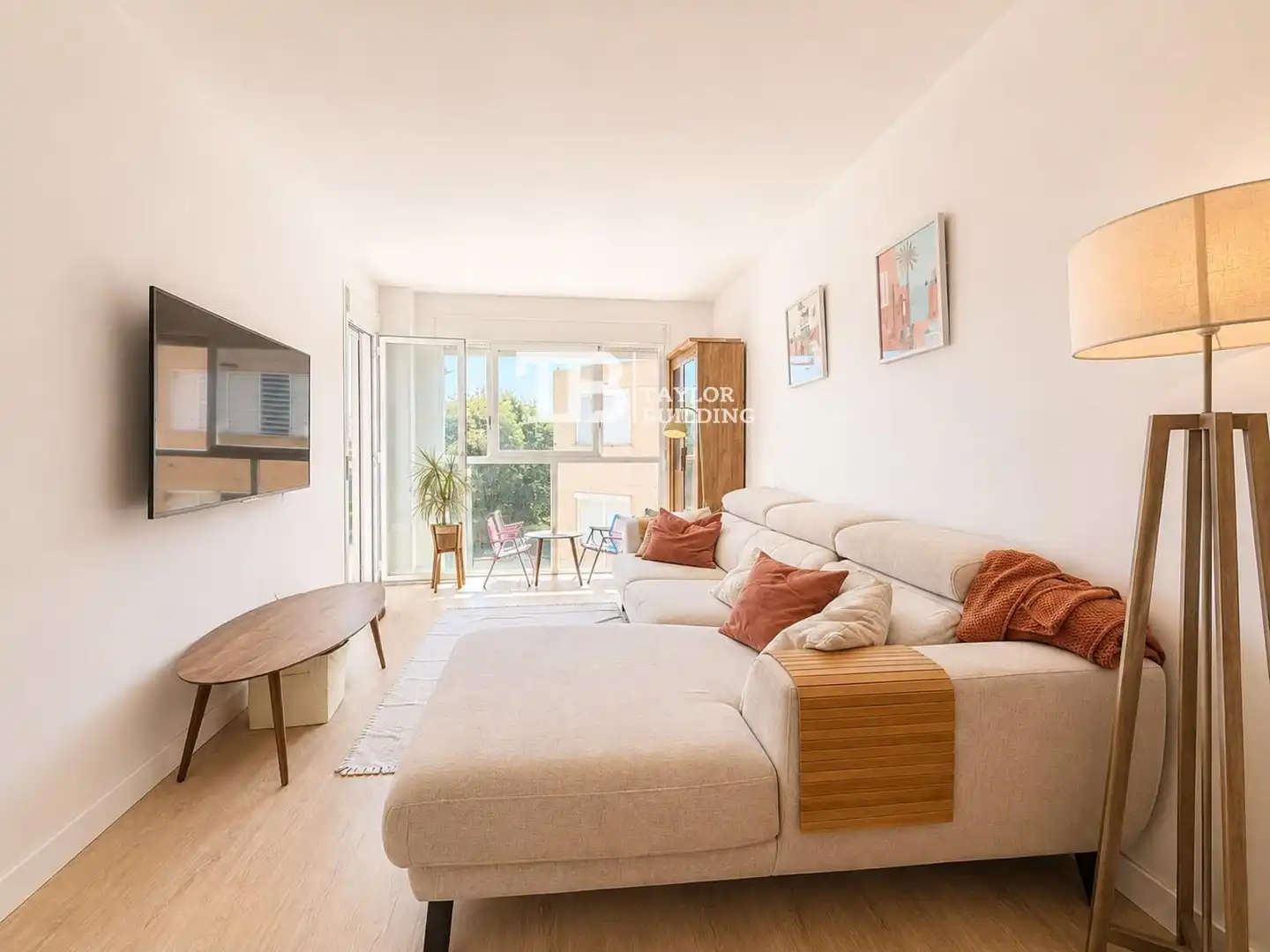 Sala de estar de Piso en venta en  Palma de Mallorca con Aire acondicionado, Calefacción y Terraza