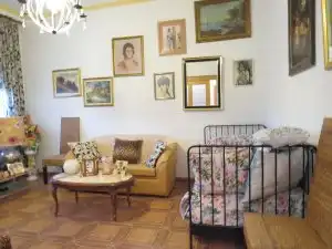 Sala d'estar de Casa o xalet en venda en Dos Hermanas amb Aire condicionat, Jardí privat i Terrassa