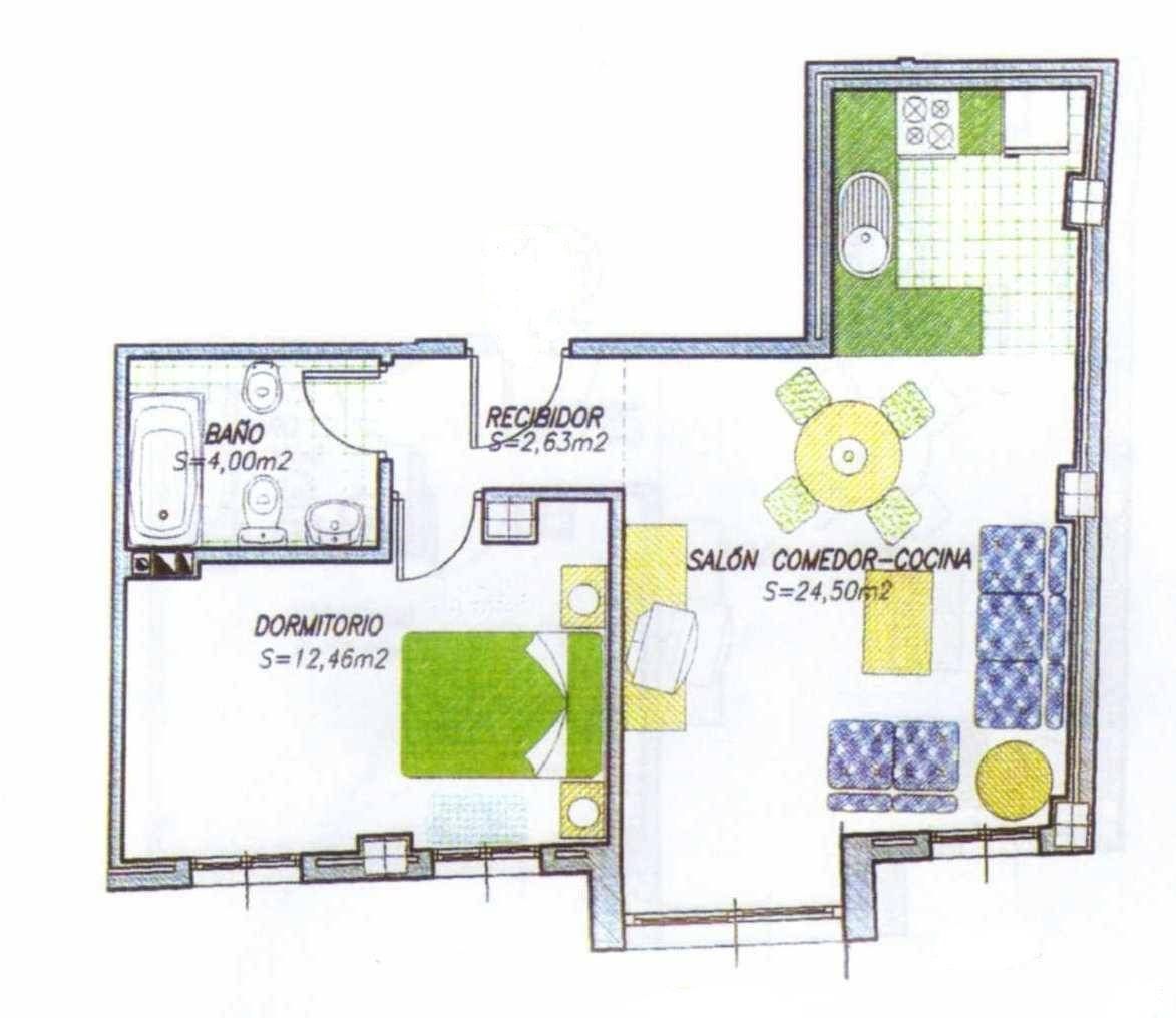 Apartamento en venta en Cartagena con Amueblado