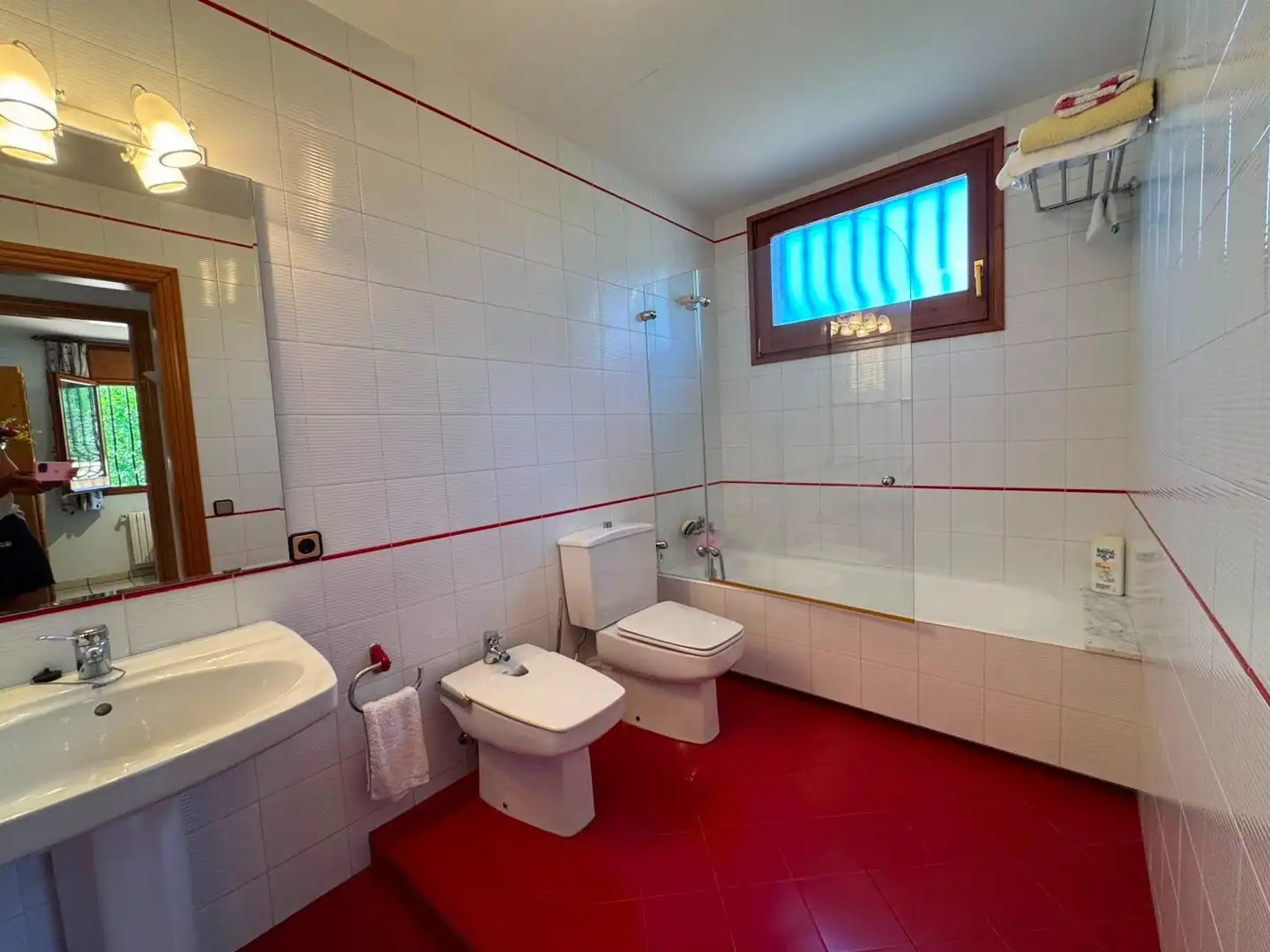 Baño de Casa o chalet en venta en Santa Maria de Palautordera con Aire acondicionado, Calefacción y Jardín privado