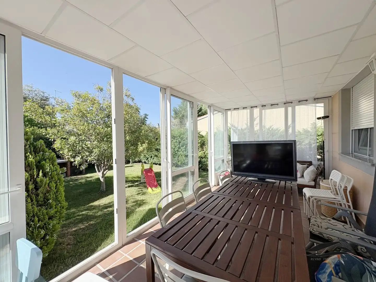 Terraza de Casa o chalet en venta en Terradillos con Calefacción, Jardín privado y Terraza