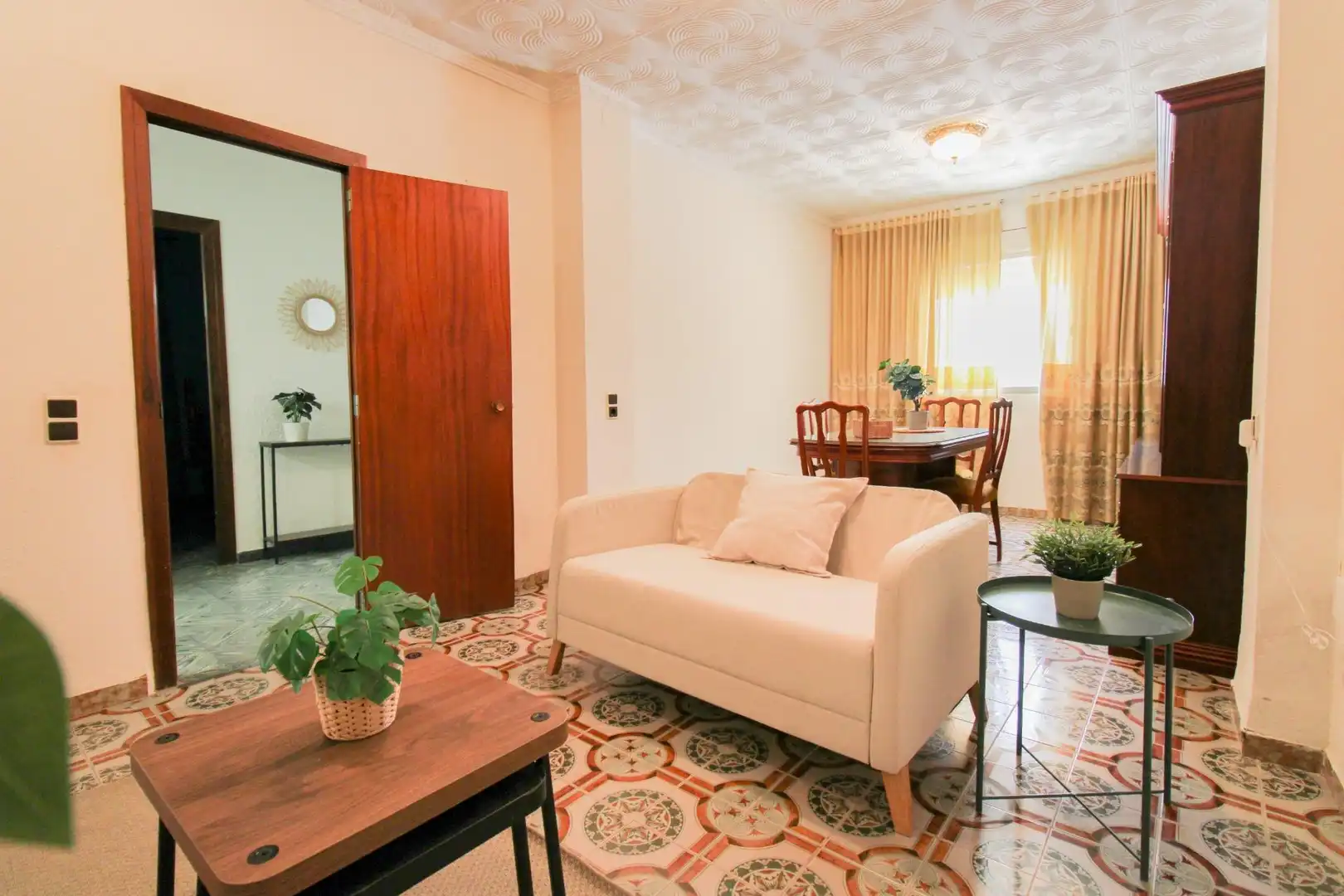 Sala de estar de Casa o chalet en venta en Massamagrell con Terraza