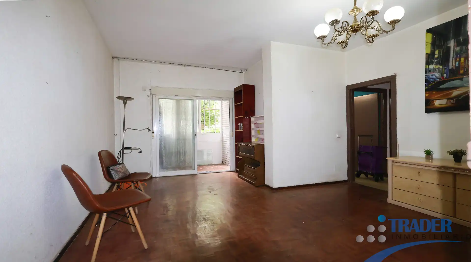 Living room of Flat for sale in Móstoles  with Private garden, Terrace and Balcony
