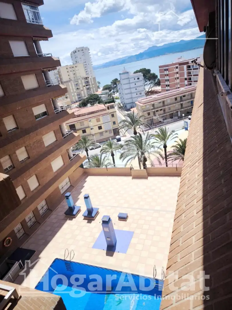 Exterior view of Flat for sale in Cullera  with Air Conditioner, Heating and Furnished