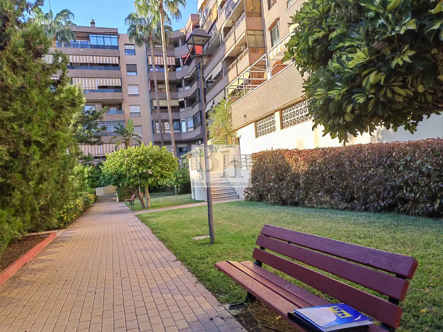Exterior view of Flat for sale in Málaga  with Air Conditioner, Private garden and Terrace