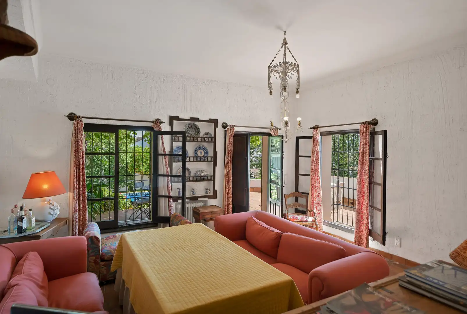 Sala de estar de Casa o chalet en venta en Ronda con Calefacción, Jardín privado y Terraza
