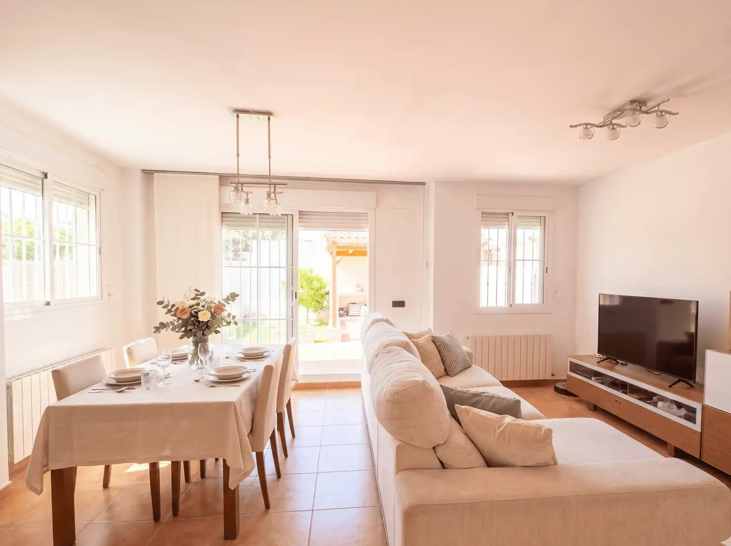 Living room of Houses for sale in Moncada  with Heating, Private garden and Terrace