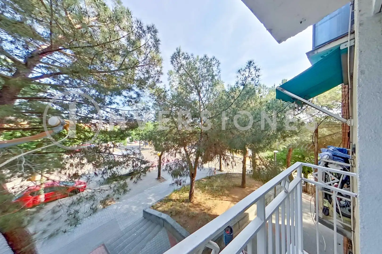 Exterior view of Flat for sale in Sabadell  with Air Conditioner and Balcony