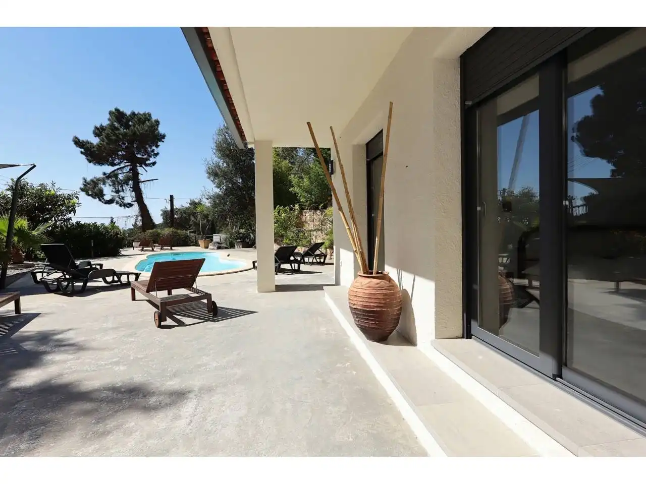 Terraza de Casa o chalet en venta en Lloret de Mar con Calefacción, Jardín privado y Terraza