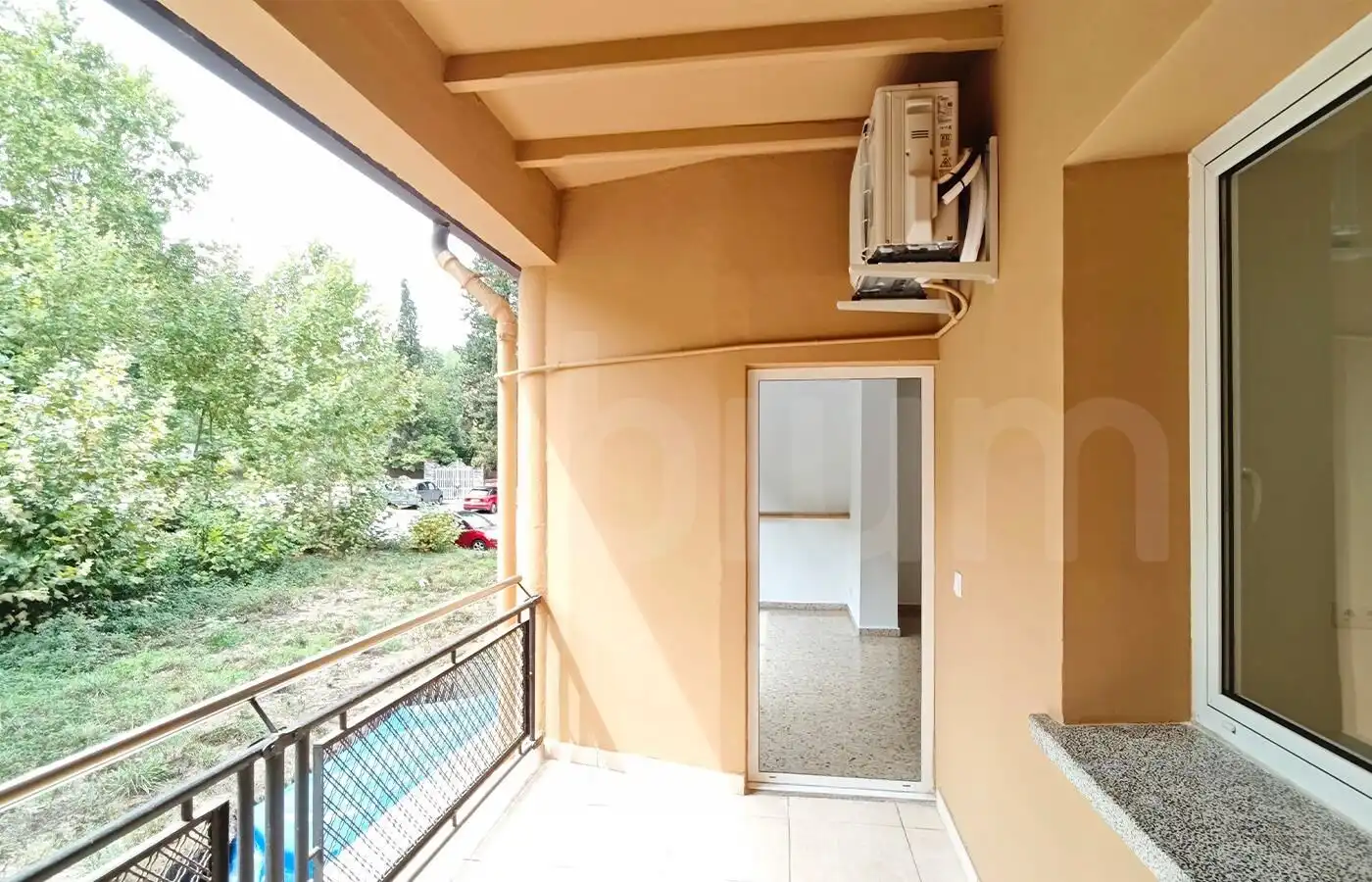 Balcony of Flat for rent in Gualba  with Heating, Terrace and Furnished