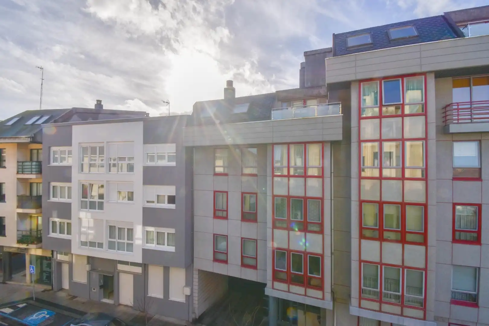 Vista exterior de Pis en venda en Culleredo amb Calefacció i Parquet