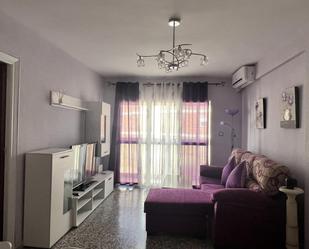 Living room of Flat to rent in Málaga Capital  with Air Conditioner, Terrace and Furnished