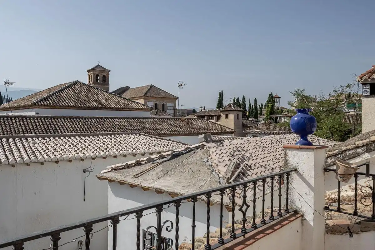 Exterior view of Houses for sale in Granada  with Terrace