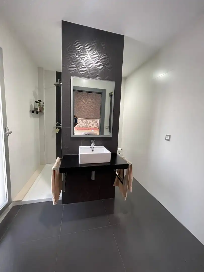 Bathroom of Houses for sale in Mutxamel  with Air Conditioner, Private garden and Storage room