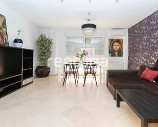 Wohnzimmer von Wohnung zum verkauf in La Font de la Figuera mit Klimaanlage, Terrasse und Ofen