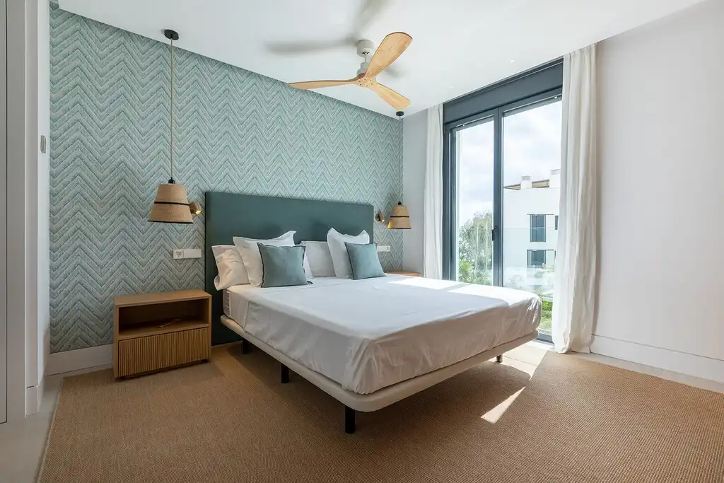 Schlafzimmer von Wohnungen zum Verkauf in Pollença mit Klimaanlage, Heizung und Terrasse