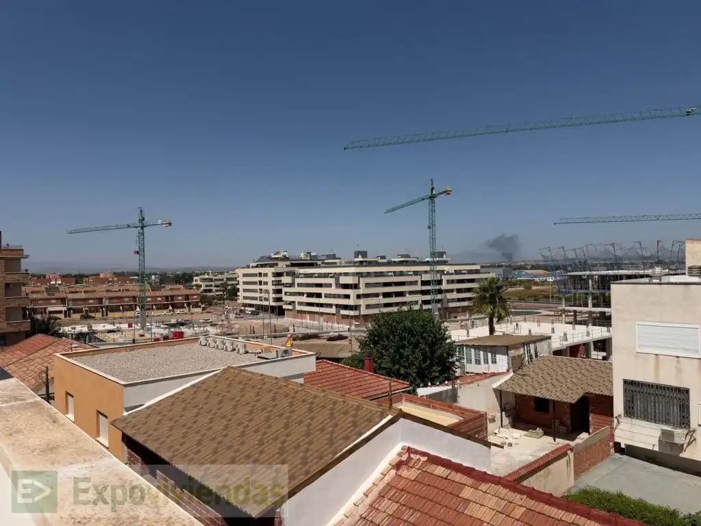 Vista exterior de Àtic en venda en Murcia