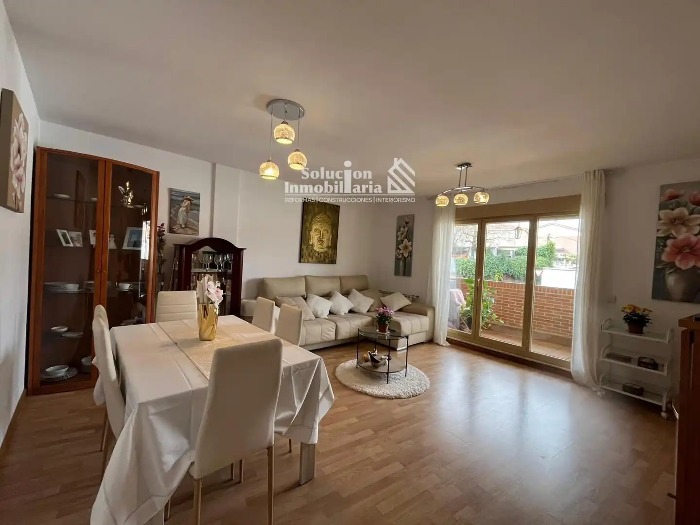 Living room of Flat for sale in Aldealengua  with Heating, Terrace and Swimming Pool