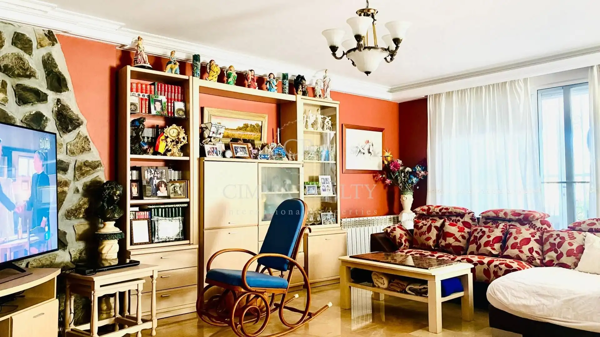 Living room of Houses for sale in L'Alfàs del Pi  with Air Conditioner, Heating and Private garden