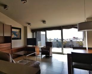 Living room of Duplex to rent in Mataró  with Air Conditioner, Terrace and Swimming Pool