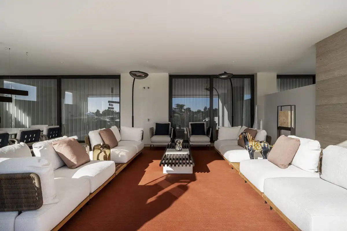 Living room of Apartments for sale in Marbella  with Terrace and Storage room