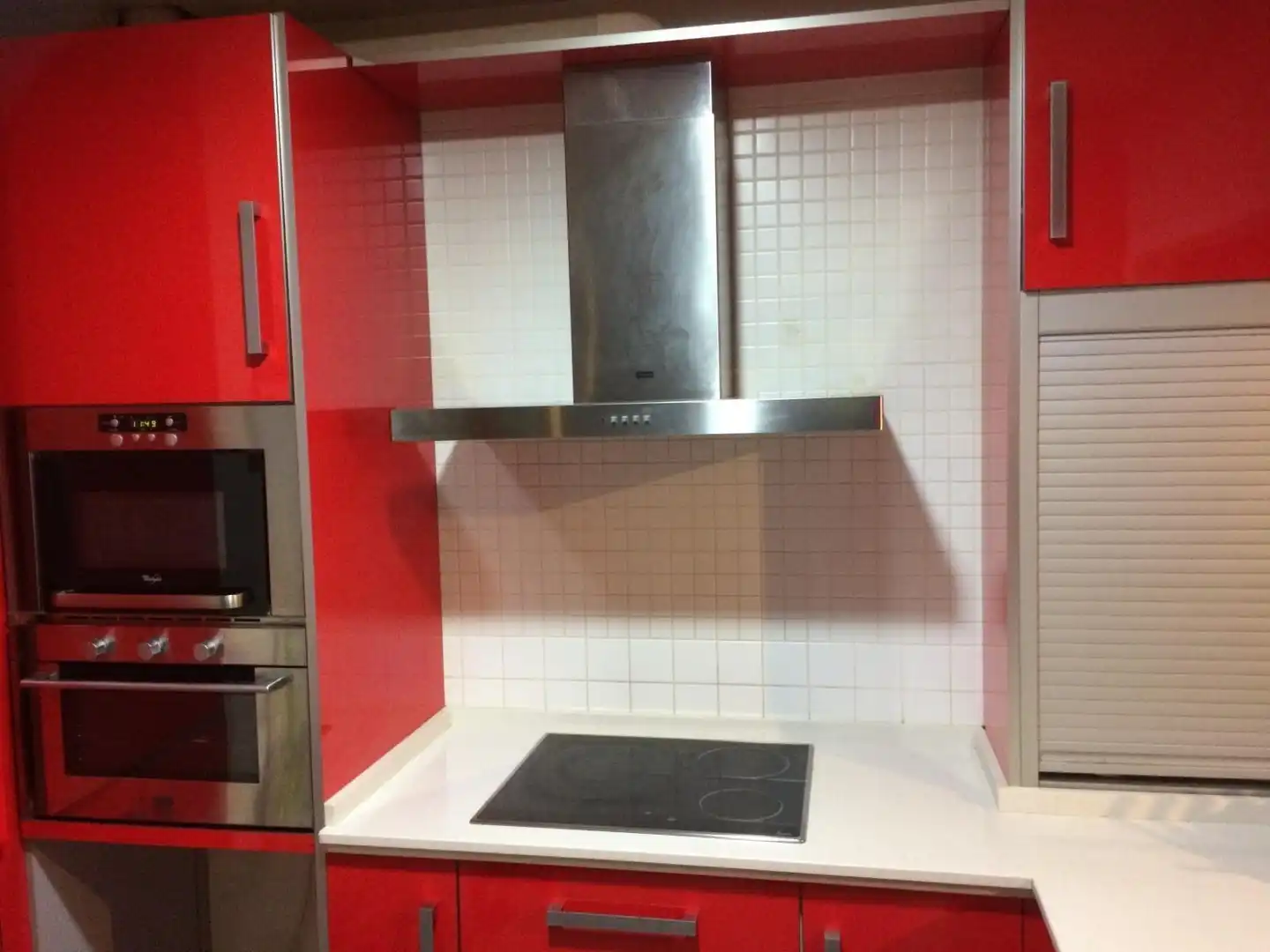 Cocina de Apartamento en venta en Badajoz con Aire acondicionado, Jardín privado y Amueblado