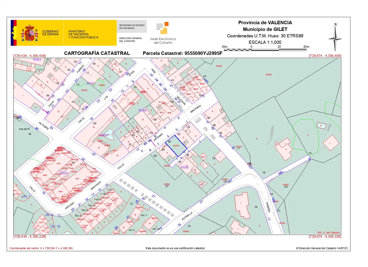 Residential land for sale in Calle Antonio Machado 9, imagen 5