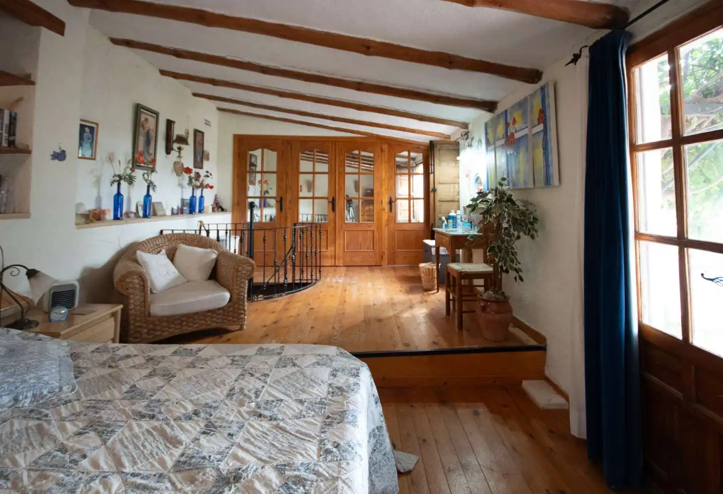 Bedroom of Houses for sale in Periana  with Air Conditioner, Private garden and Terrace