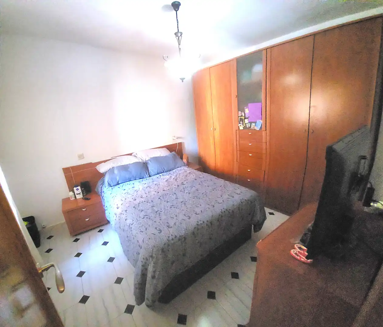 Bedroom of Flat for sale in Granada  with Air Conditioner