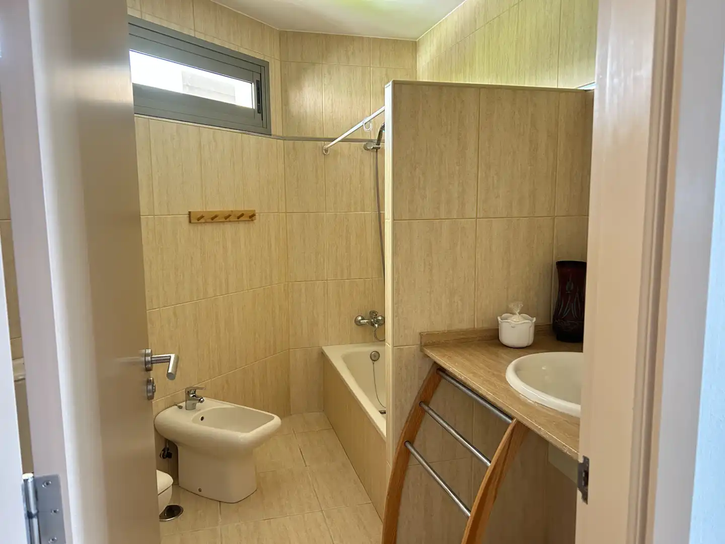 Baño de Piso de alquiler en El Sauzal con Terraza y Amueblado