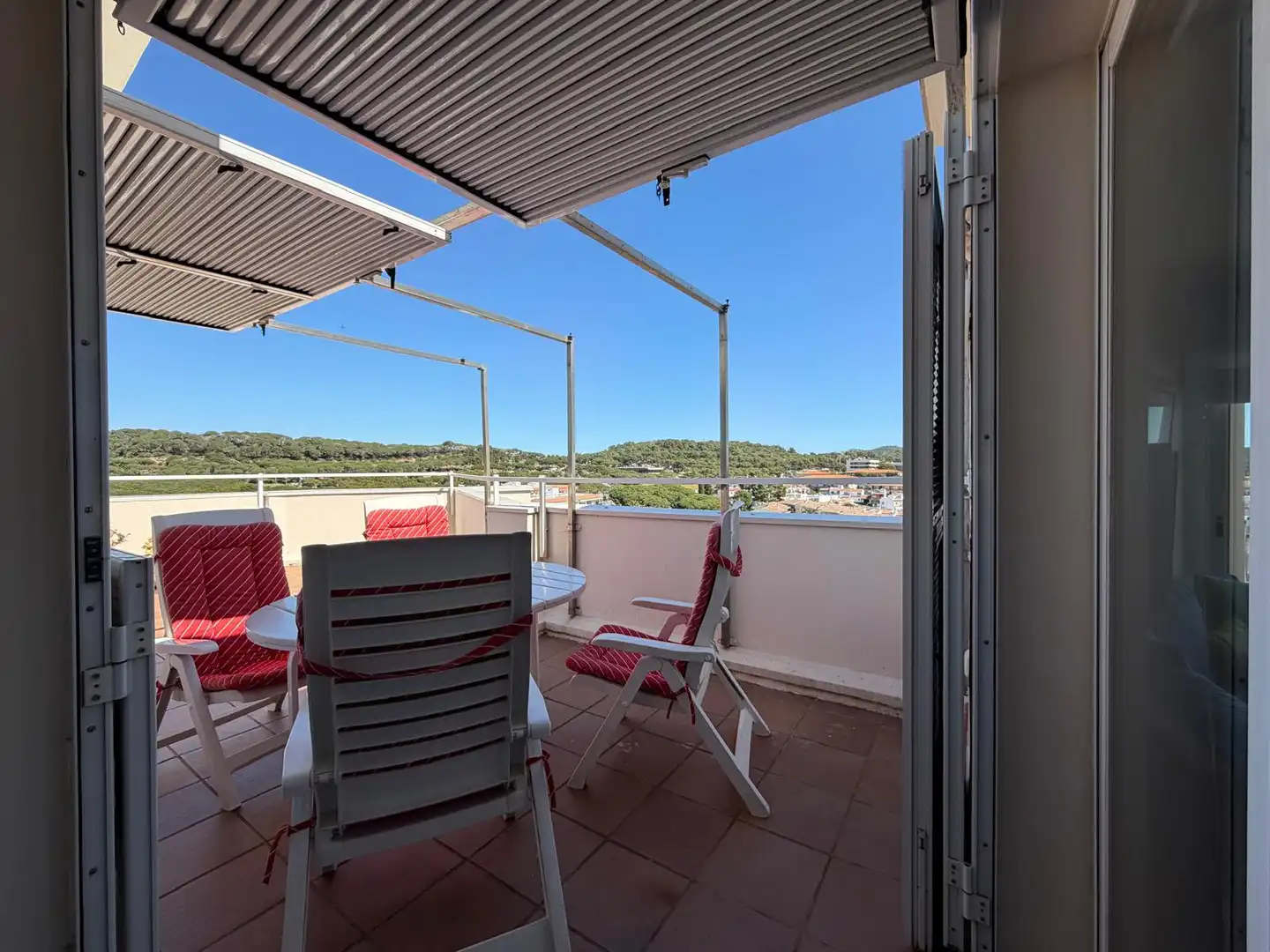 Terrasse von Wohnung zum Verkauf in Palamós mit Heizung, Terrasse und Möbliert