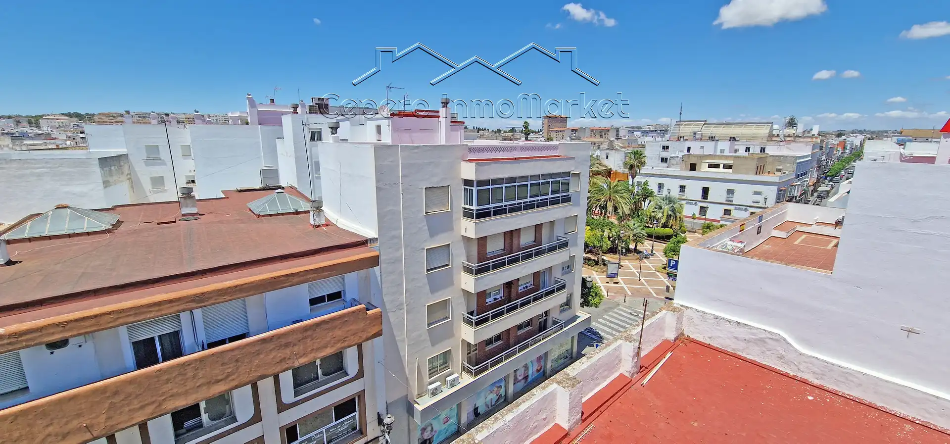 Vista exterior de Pis en venda en El Puerto de Santa María amb Aire condicionat, Terrassa i Forn