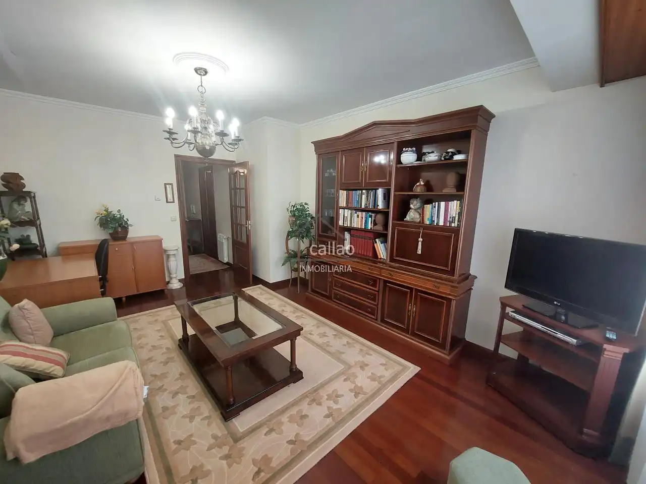 Living room of Apartments for rent in Ferrol  with Heating and Furnished
