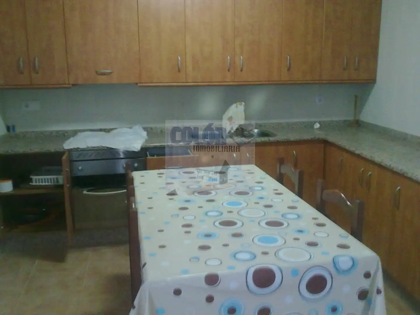 Cuina de Casa o xalet en venda en Santiago de Calatrava amb Terrassa i Moblat