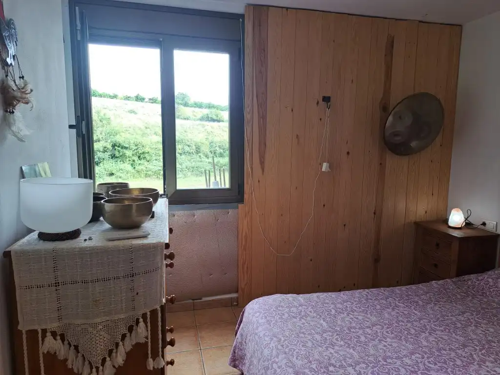 Schlafzimmer von Maisonette zum Verkauf in Berga mit Heizung, Parkett und Abstellraum
