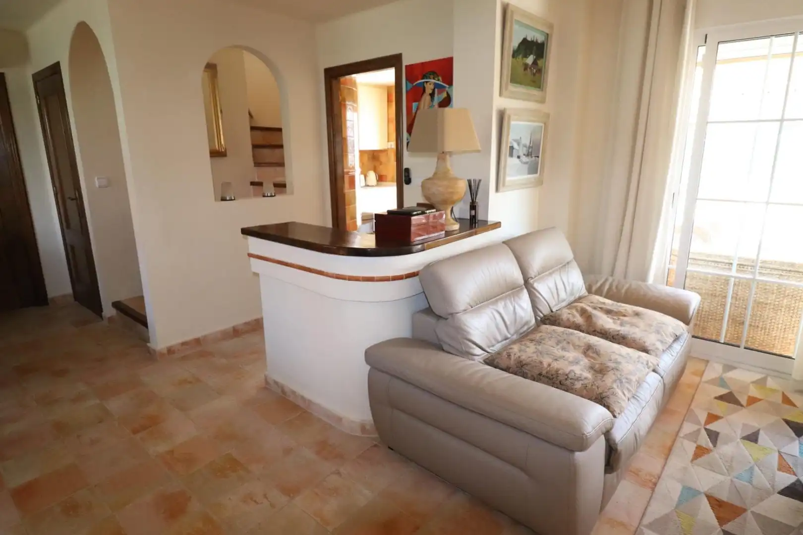 Sala d'estar de Casa o xalet en venda en Fortuna amb Aire condicionat, Calefacció i Jardí privat