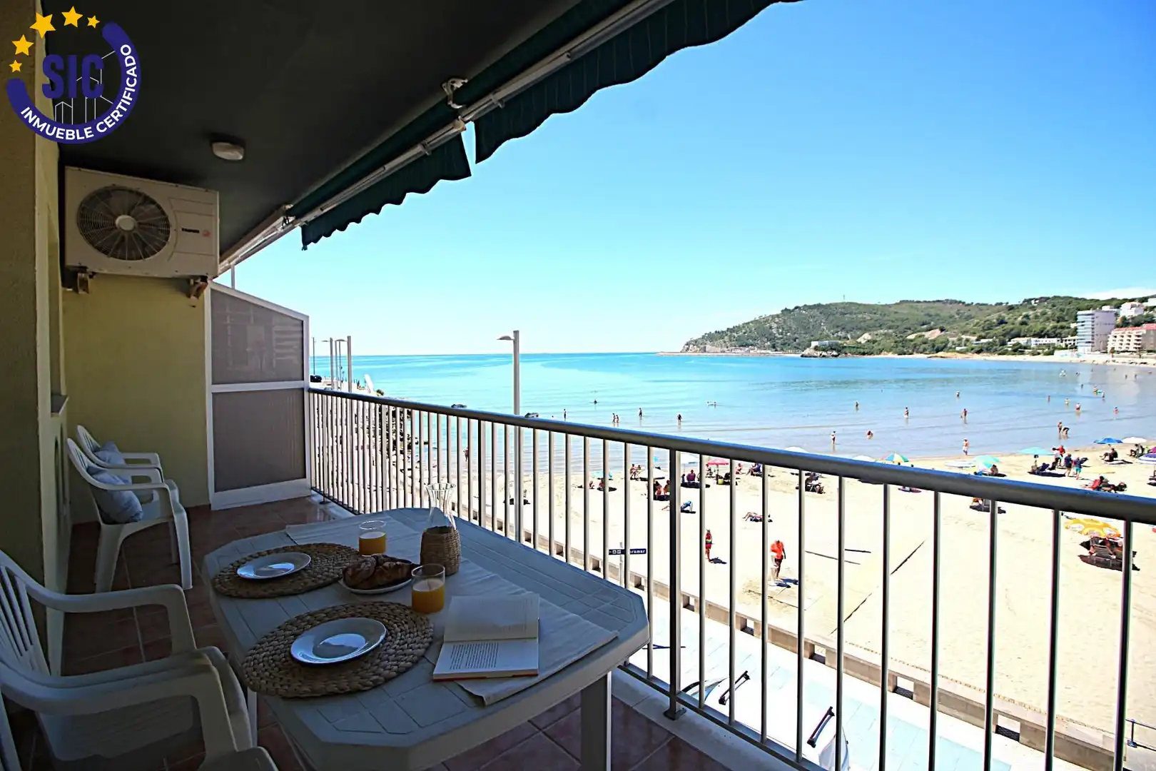 Terrassa de Apartament en venda en Oropesa del Mar / Orpesa amb Aire condicionat, Terrassa i Moblat