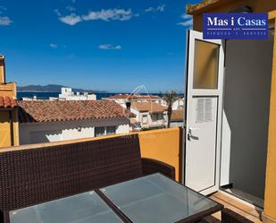 Balcony of Single-family semi-detached for sale in L'Escala  with Air Conditioner and Terrace