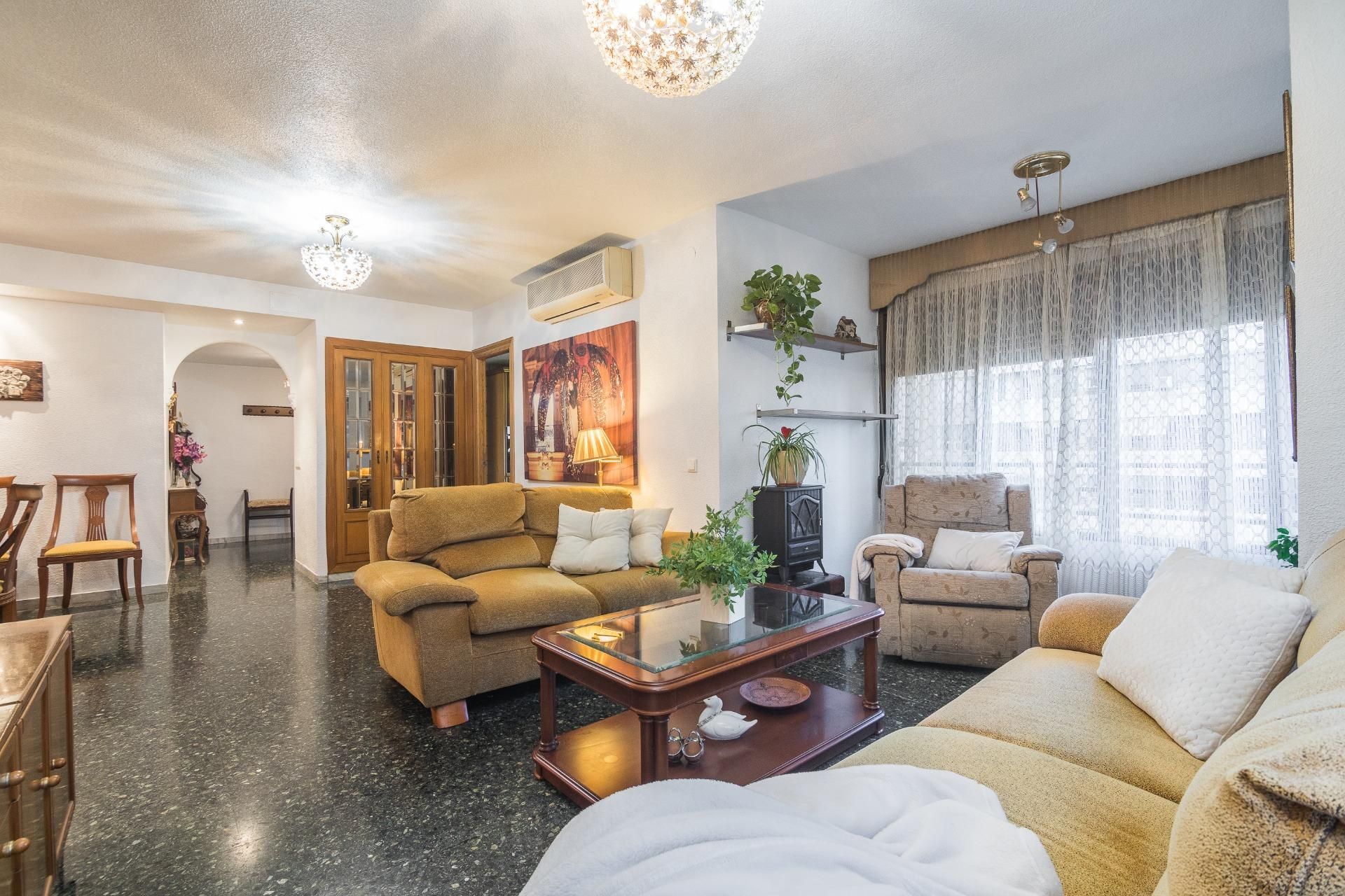 Sala de estar de Piso en venta en Elche / Elx con Aire acondicionado, Calefacción y Balcón