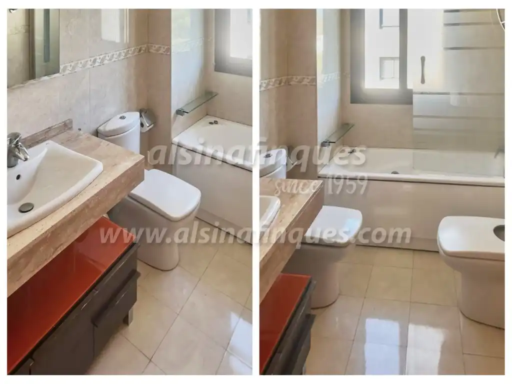 Baño de Ático en venta en Lloret de Mar con Aire acondicionado, Jardín privado y Terraza