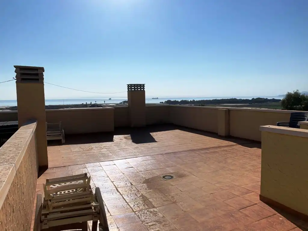 Terraza de Apartamento en venta en Cuevas del Almanzora con Piscina